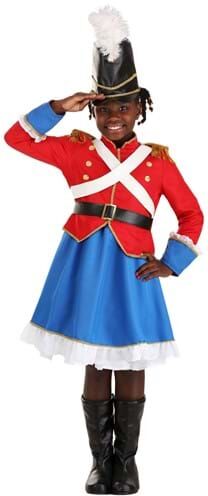 Girl's Toy Soldier Costume