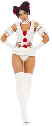 Women's Let's Play a Game Clown Costume