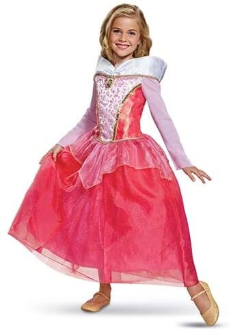 Sleeping Beauty Aurora Deluxe Girls Costume