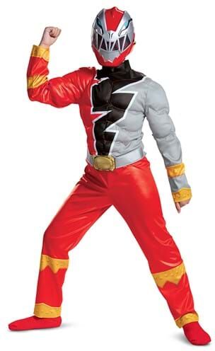 Kid's Power Rangers Dino Fury Red Ranger Costume