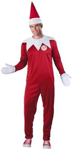 Elf on the Shelf Costume for Men