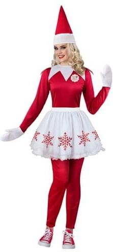 Women's Elf on the Shelf Costume