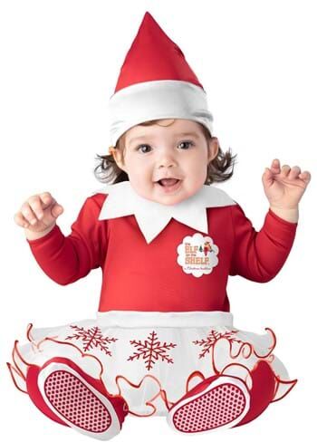 Girl's Elf on the Shelf Infant Costume