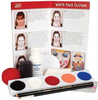 Mehron Clown Costume Makeup Kit