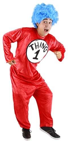 Plus Size Thing 1 & Thing 2 Halloween Costume