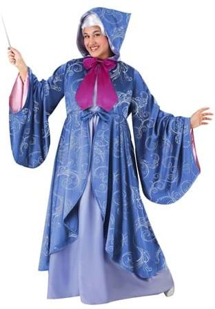 Plus Size Premium Fairy Godmother Costume for Women