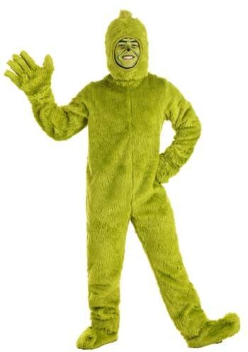 Adult Dr. Seuss Open Face Grinch Costume