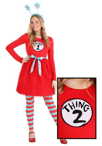 Dr. Seuss Thing 1 & 2 Women's Costume