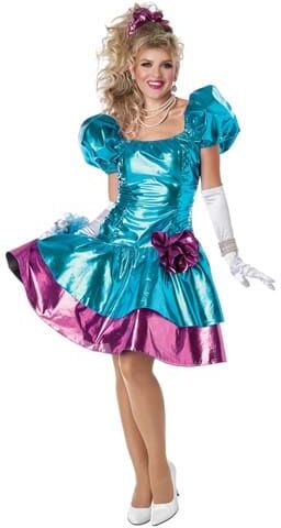 Women's 80s Prom Dress Costume