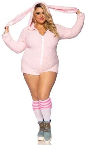 Women's Sexy Plus Size Cuddle Bunny Costume