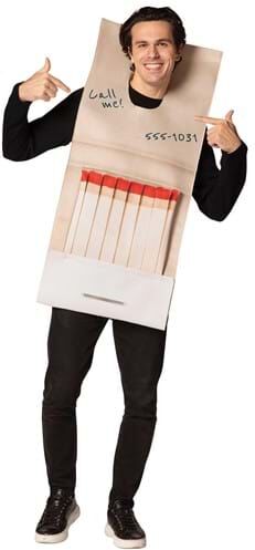 Adult Book of Matches Costume