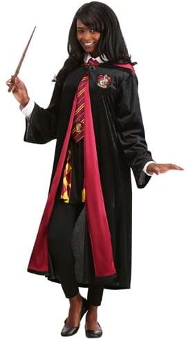 Plus Size Harry Potter Hermoine Deluxe Gryffindor Robe