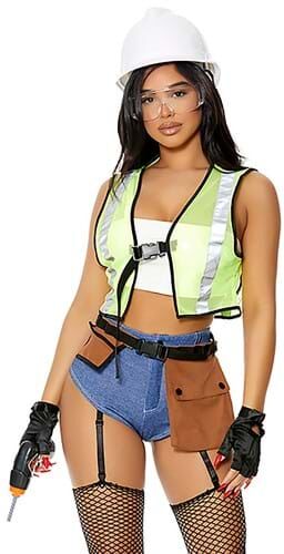 Women's Under Construction Costume