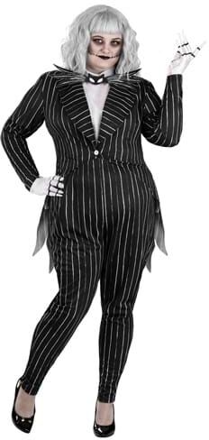 Plus Size Disney Jack Skellington Costume for Women