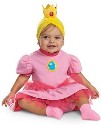 Super Mario Bros Infant Posh Princess Peach Costume