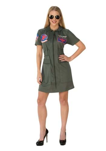 Women's Top Gun Dress Costume