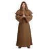 Adult Brown Monk Robe Costume