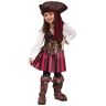 Caribbean Toddler Pirate Girl Costume