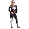 Women's Maternity Pregnant Skeleton Costume