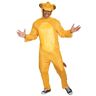 Lion King Animated Adult Simba Jumpsuit Costume