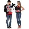 Battery & Jumper Cables Couple's Costume for Adults