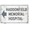 Halloween 2 Haddonfield Memorial Hospital Metal Sign