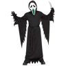 Light Up Fade Mouth Ghost Face Kid's Costume