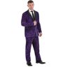 Suitmeister Purple Faux Fur Pimp Suit