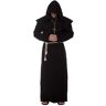 Plus Size Men's Monk Black Robe Costume