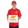 Adult Pizza Delivery Guy Costume with Box