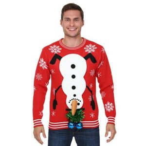 Snowman Balls Ugly Christmas Sweater