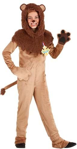 Wizard of Oz Cowardly Lion Kid's Costume