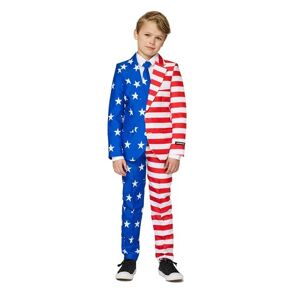 Boys USA Flag Suitmeister Suit Costume