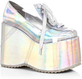 Women's Hologram Platform Shoes