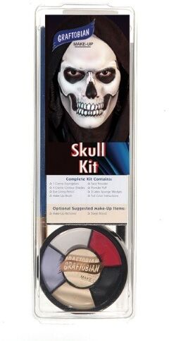 Graftobian Deluxe Skull Makeup Kit