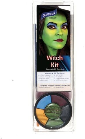 Graftobian Deluxe Witch Makeup Kit