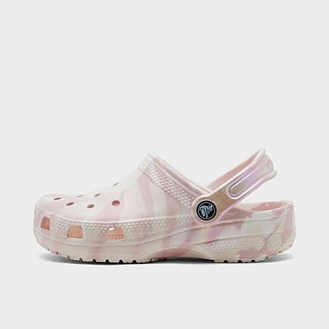Crocs Little Kids' Crocs Classic Clog Shoes - Pink/White - Size: 3.0