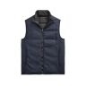 WARMKNIT 2-Way Puffer Vest Total Eclipse Blue / True Black, Size: XL Mack Weldon - Gender: male