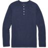 Most Comfortable WARMKNIT Waffle Henley True Navy Shirt Mack Weldon - Gender: male