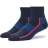 AIRKNITˣ High Ankle Sock True Navy / No Fear Red Mack Weldon - Gender: male