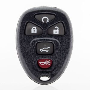 International Five Button Replacement Key Fob Remote Shell for GMC and Chevrolet Vehicles