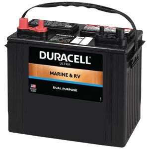 Duracell Ultra BCI Group 24M 12V 550CCA Flooded Deep Cycle Marine & RV Battery