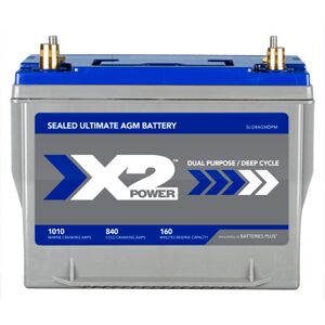 X2Power BCI Group 24M 12V 76AH 840CCA AGM Deep Cycle Marine & RV Battery