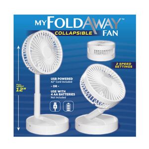 Bell & Howell Fold Away Collapsible Fan