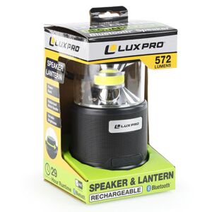 LUXPRO LP1530 Rechargeable 572 Lumen Lantern with Bluetooth Speaker - Flashlights