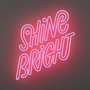 yellowpop Shine Bright by Stephane Lopes - LED Neon Sign