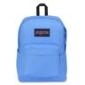JanSport Superbreak Plus Backpacks - Blue Neon