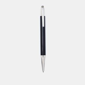 Aigner Black Lacquer Silver Tone Fashion Ballpoint Pen