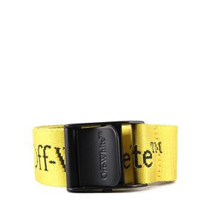 OFF WHITE New logo industrial belt - Yellow - Size: UNIQUE - female