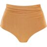 MAX MARA BEACHWEAR "bikini briefs in jersey and lure  - Orange - female - Size: 1